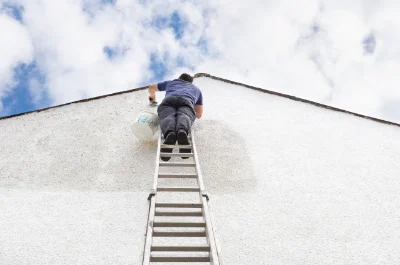 Peinture extérieure à Lussan — façades et ravalement